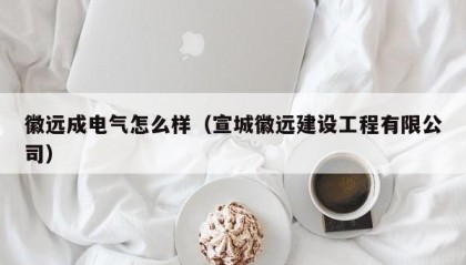 徽远成电气怎么样（宣城徽远建设工程有限公司）