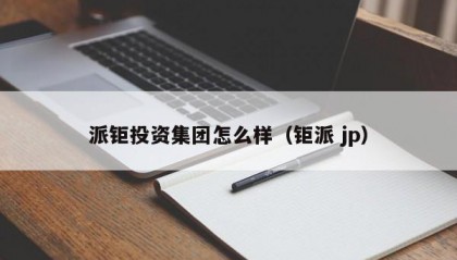 派钜投资集团怎么样（钜派 jp）